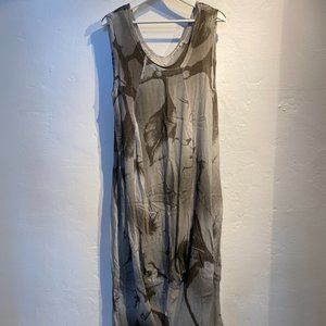 TRANSIT PAR SUCH sheer print dress